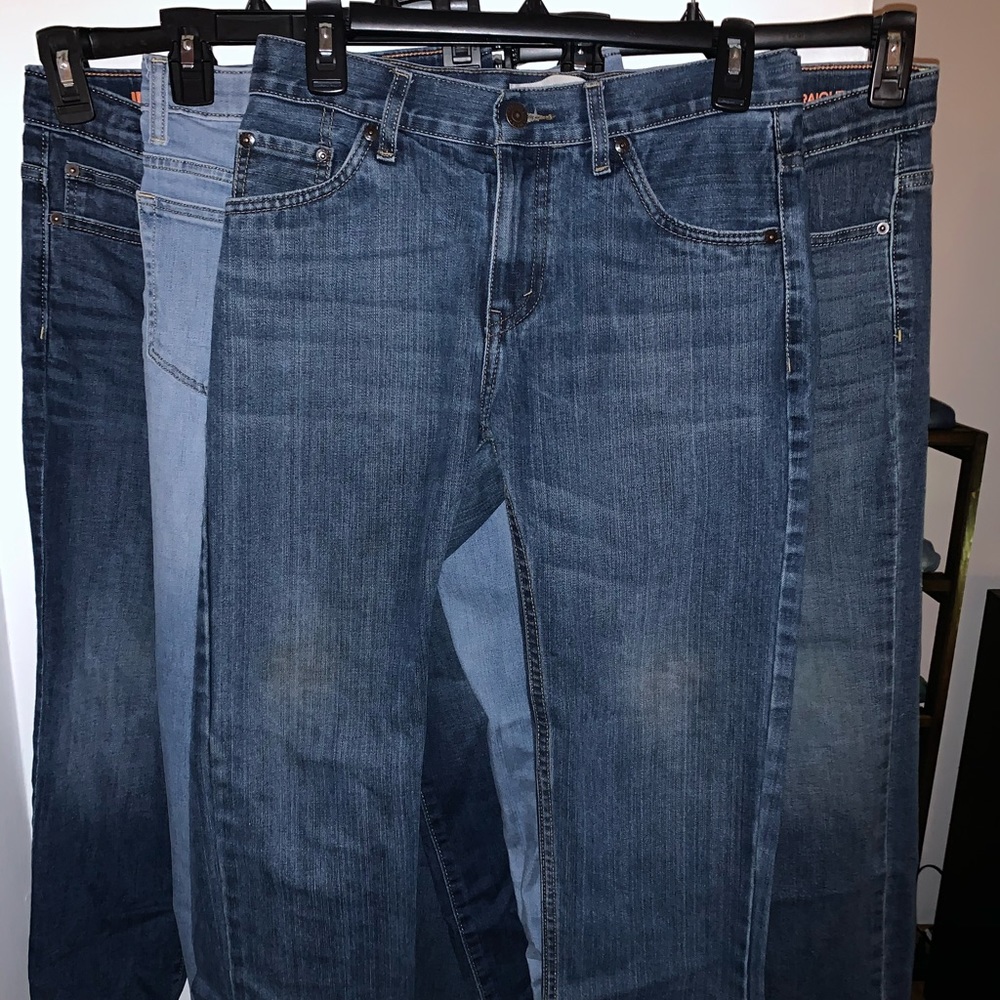 Boys Levi Brand 505 Regular Jeans; Like new!